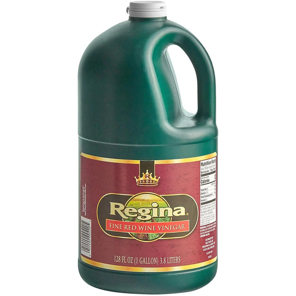 Regina Red Wine Vinegar bottle, ideal for dressings and marinades.