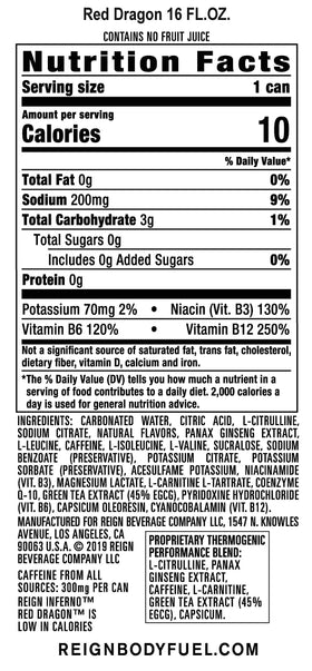 Close-up of thermogenic blend highlights key ingredients fueling intensity.