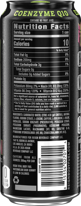 REIGN Total Body Fuel during-workout setup shows ready-to-drink convenience.