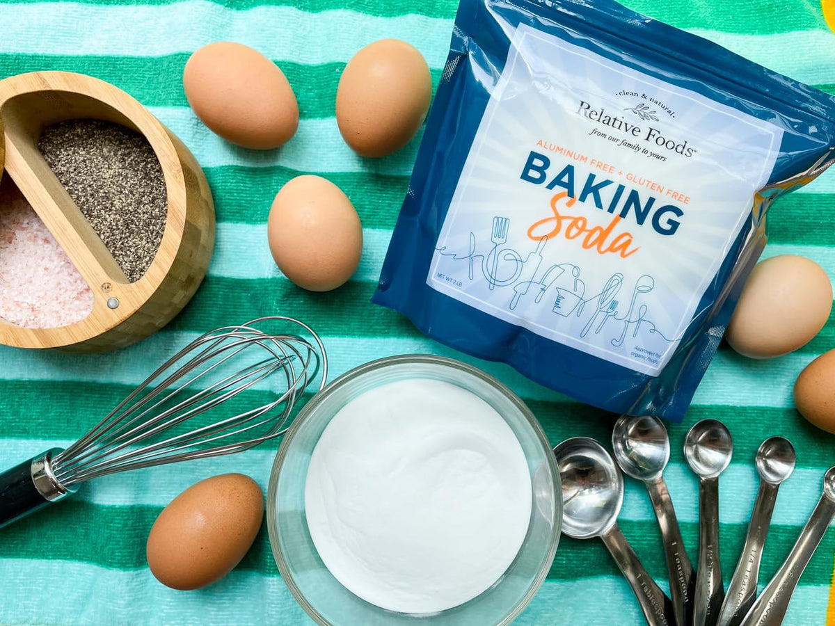 Relative Foods Baking Soda used as natural cleaner and deodorizer.