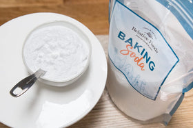Relative Foods baking soda for DIY care like toothpaste and bath bombs.