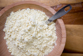 Relative Foods millet flour dry-milled in USA, fresh flavor.