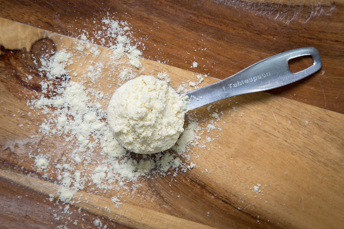 5-pound bag of Relative Foods millet flour, proudly USA sourced.