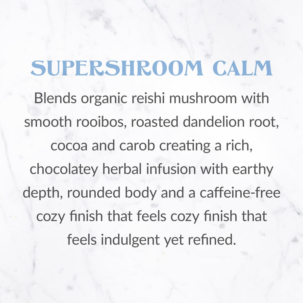 The Republic of Tea Organic Reishi powder closeup, showcasing premium ingredients for a refined blend.