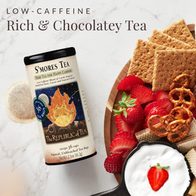 Brewing steps for The Republic of Tea S’mores tea to reach peak flavor