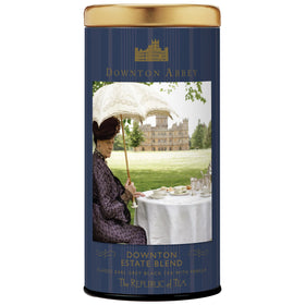 The Republic of Tea Downton Abbey Estate Blend tea bags for elegant afternoon tea