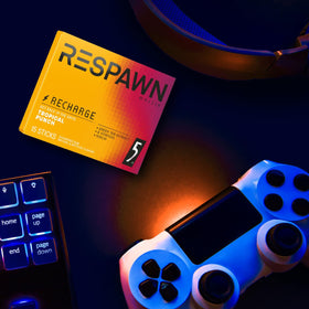 Bulk box packaging of RESPAWN by Razer gum for teams and events.