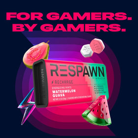 Desk-side RESPAWN mints offering a sharp flavor boost during work