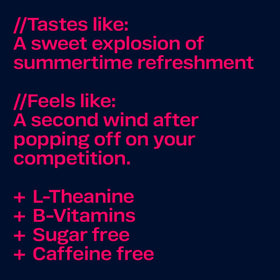 RESPAWN by Razer Watermelon Guava mint flavor close-up for tropical breath