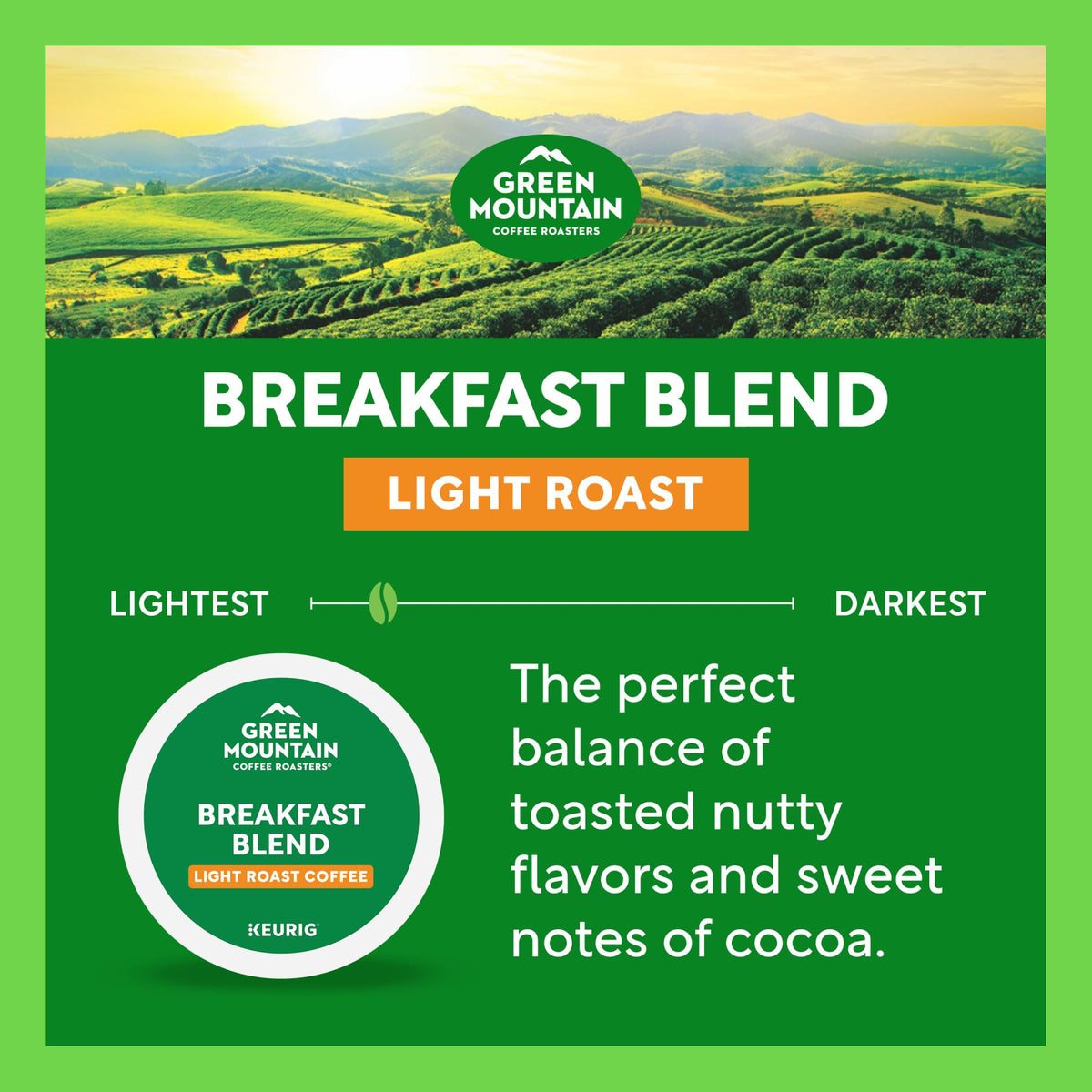 Bright flavor with balanced sweetness and a silky mouthfeel.