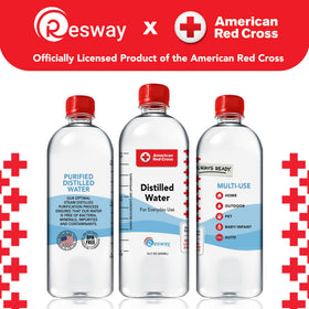 Resway purified distilled water pour suitable for safe baby formula prep.