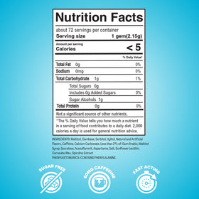 REV Gum carton-display highlighting easy access to energy for busy days.
