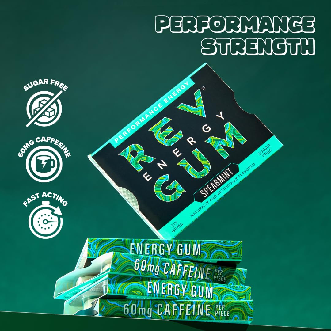 Rev Gum on-the-go pouch ideal for travel and busy days.