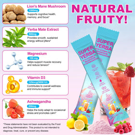 REVIGLAM triple vitality energy drink mix with vitamin D3 and magnesium