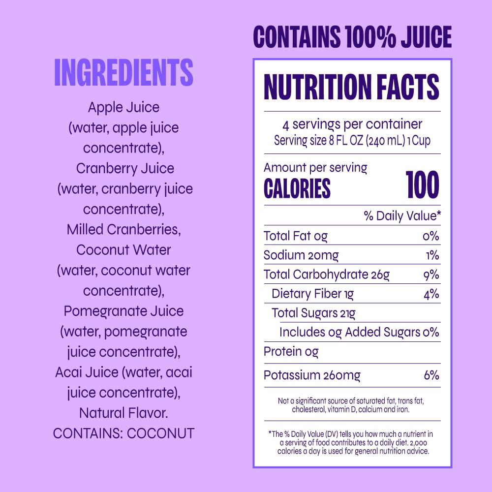 REVL FRUITS Berry Wild smoothie blend with other fruits