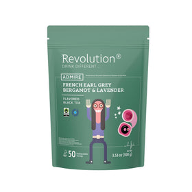 Revolution Tea Earl Grey Lavender full-leaf bags for premium flavor