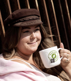 Revolution Tea English Breakfast cup of steaming brew with rich roasted notes, perfect for a comforting morning ritual