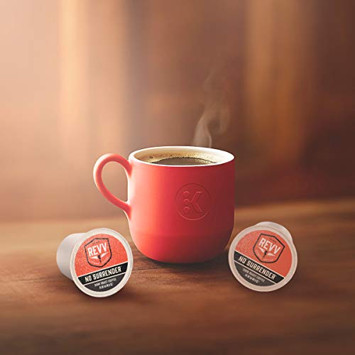 REVV No Surrender Orthodox Union Kosher certification and dark roast quality