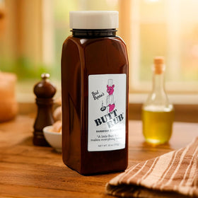 Rex Bad Byron's Barbecue Rub beef dish enhances bold, well-rounded spice.