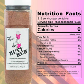 Rex Bad Byron's Barbecue Rub pork dish delivers smoky, balanced flavor.