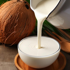 Rex coconut cream used in baking, topping desserts for coconut richness.