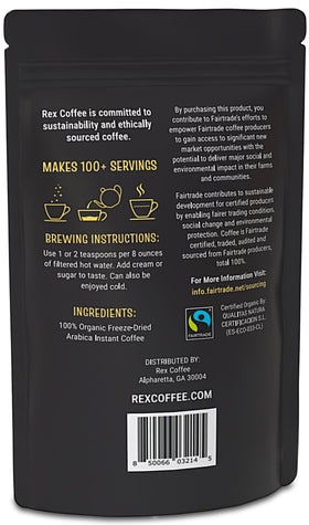 Office or kitchen setup featuring Rex Coffee for quick daily brews.