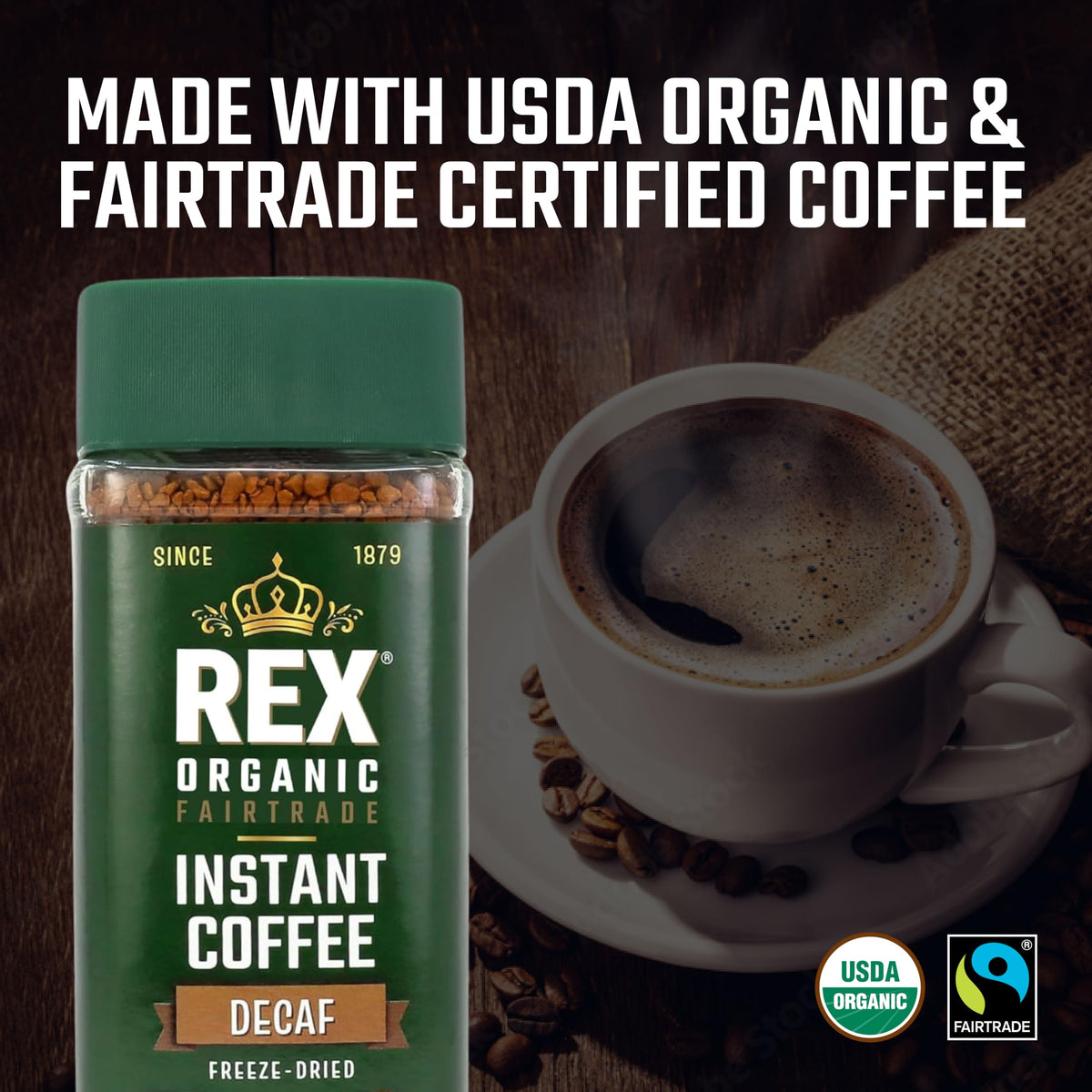 Rex Coffee scoop dispensing demonstrates easy, mess-free measurement for busy mornings.