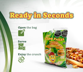 R&G resealable bag preserves crunch and freshness between uses.