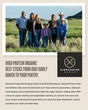 Ribbonwire Ranch clean label snack highlighting gluten-free ingredients