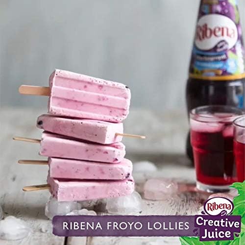 Ribena refreshing serve on ice, perfect for hot days.