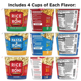 Rice-A-Roni Cups Cheddar Broccoli flavor cup for on-the-go lunches