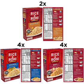 Rice-A-Roni Chicken flavor box prepared for busy weeknights and simple meal planning