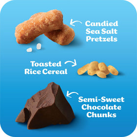 Cross-section view shows marshmallow center within Bliss bar for texture contrast.