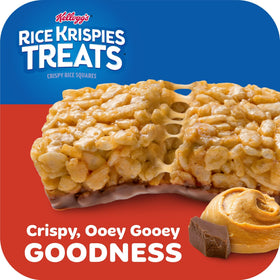 Classroom snack scene with Rice Krispies Treats bars