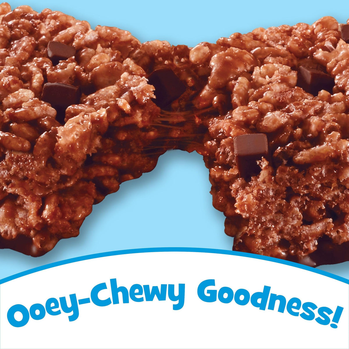 Hand holding a single Double Chocolatey Chunk bar for on-the-go snacking