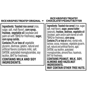 Family snacking with Rice Krispies Treats during a picnic
