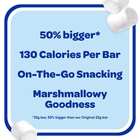 Rice Krispies Treats Homestyle bars individually wrapped for freshness and portability