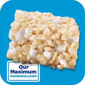 Rice Krispies Treats Homestyle bars melted marshmallows visible for gooey texture