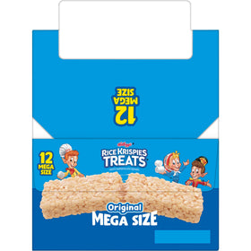 Rice Krispies Treats Mega Bar tote-bag snack ideal for school and errands.