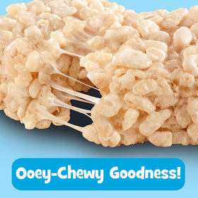 Holding the bar shows a handheld, mess-free snack for school or work.