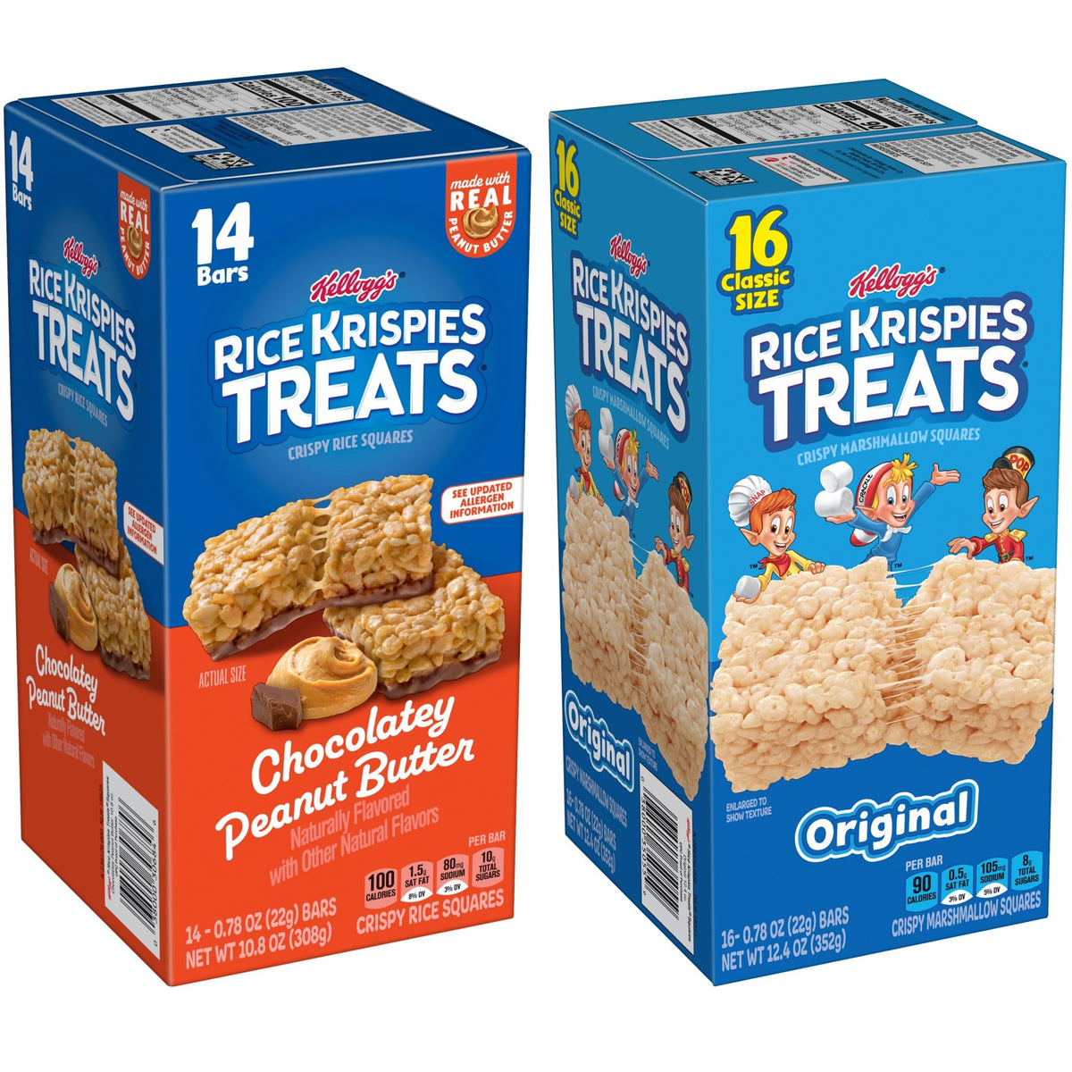 Travel-friendly Rice Krispies Treats for road trips