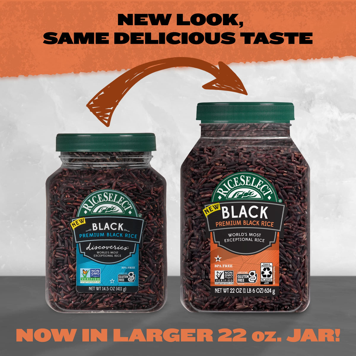 RiceSelect Premium Black Rice grains close-up, deep color and nutty aroma ready to cook.