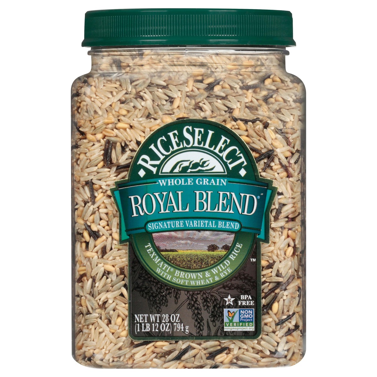 RiceSelect Texmati Royal Blend in a bowl, ready to elevate weeknight meals with aroma.