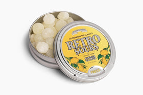 On-the-go candy box from Retro Sours for quick tangy bites.