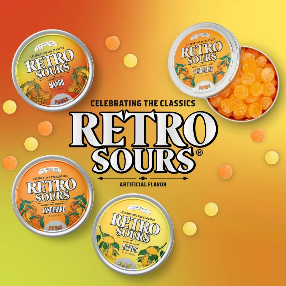 Rich&Richer Retro Sours Tangerine Balls spark bright, tangy flavor moments.