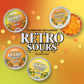 Rich&Richer Retro Sours Tangerine Balls spark bright, tangy flavor moments.