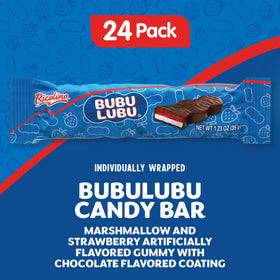 RICOLINO Bubulubu strawberry gummy layer adds fruity sweetness