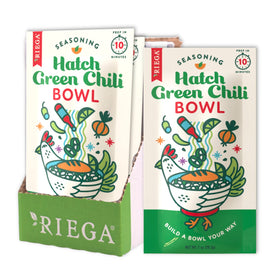 Riega hatch green chili seasoning packets ready for quick weeknight meals