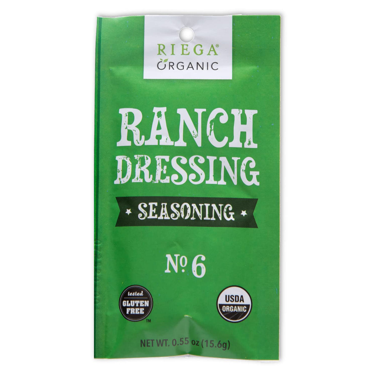 Riega Ranch Dressing Seasoning packet ready for quick ranch flavor