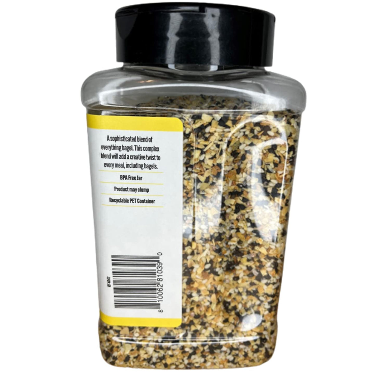 Riega organic spices label highlighting clean, GMO-free ingredients